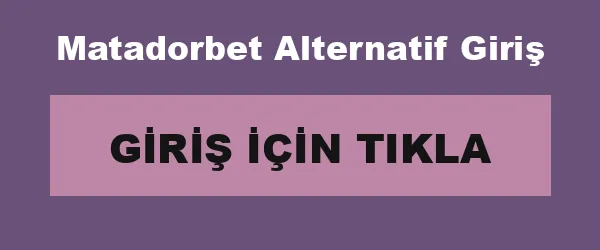 Matadorbet Alternatif Giriş infografik