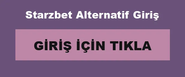 Starzbet Alternatif Giriş infografik